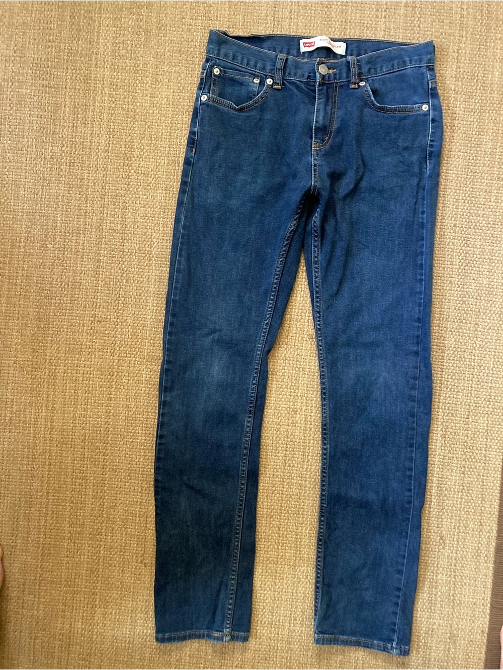 Levi's 502 taper blue jeans size 28 x 28 - Picture 5 of 5